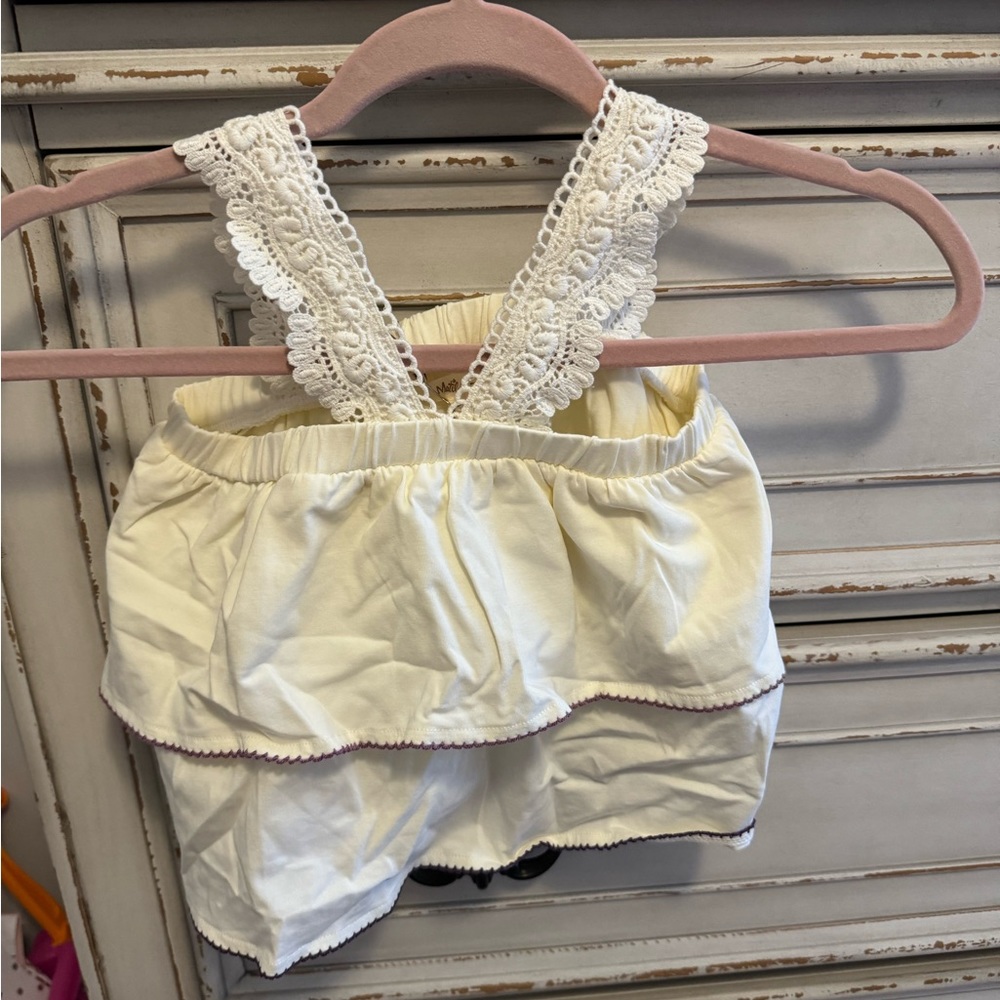 Matilda Jane Ruffle Top, Size: 6, New